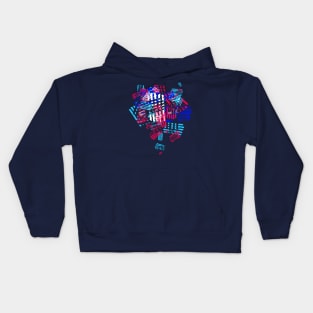 Abstract Vintage Pattern Kids Hoodie